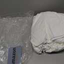 HOT SLEEPER SHEETS King/Cal King Duvet Cover Set, 100% Viscose Derived from Bamboo, 3 Pieces, 1 Zipper Closure Duvet Cover (106"x90") and 2 Pillowcases (20"x40") Cooling & Silky Soft (White)