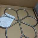 Skyflame 30-Inch 304 Stainless Steel Fire Pit Burner, Flower-Shape Burner Ring for Fire Pit, Natural Gas & Propane Fireplace, Max BTU 435K