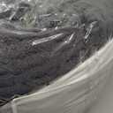 L'AGRATY Chunky Knit Blanket Throw - Soft Throw Blanket 60x80: 100% Hand Kintted Chenile Crochet Throw Blanket for Couch - Large Cable Knit Blanket for Home Decor(Dark Grey)