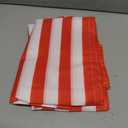 6 Pieces Striped Table Runner Red White Wedding Polyester Carnival Table Decor Circus Design Tablecloth Elegant Decor Indoor Events Family Farmhouse Dinner Banquet Parties Celebrations(12 x 72 Inch)