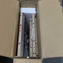 Furinno LUDER Book Shelf, 5-Cube Bookshelf, Bookcase with Open Shelf, 9.4 x 15.8 x 52, for Living Room, Bedroom, Home Office, Amber Pine