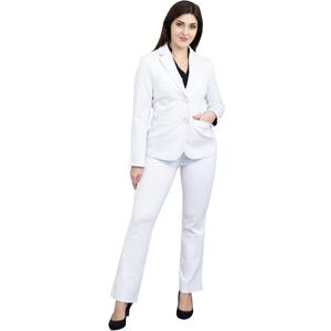 Marycrafts Women's 2 Buttons Business Blazer Pant Suit Set for Work