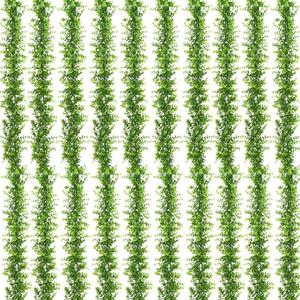 Dolicer 10 Packs Eucalyptus Garland, 60FT Faux Eucalyptus Greenery Garland, Artificial Eucalyptus Leaves Vine, Fake Hanging Eucalyptus Garlands Wedding Backdrop Arch Wall Table Party Decor (Green)