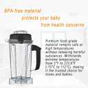 for Blenders 64Oz Container, replace 5000 5200 6300 6500 7500 Pro 200 500 750 vm0101 vm0102 E310 320 etc, compatible with Classic/Explorian/Professional/Propel Series Pitcher Jar Cup