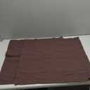 MIULEE Decorative Linen Euro Sham Pillow Covers 22x22 Inch Dark Brown Boho Farmhouse Neutral Winter Couch Throw Pillows for Bed Pack of 2 Accent Modern Pillowcase Sofa Livingroom Home Decor