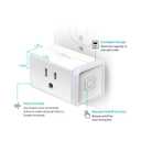 Kasa Smart Plug HS103P2, Smart Home Wi-Fi Outlet Works with Alexa, Echo, Google Home & IFTTT, No Hub Required, Remote Control,15 Amp,UL Certified, (Pack of 2) White