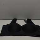 Bras for Women Supportive Wireless Push Up Bra Full Coverage No Underwear Seamless Plus Size for Older Women, 42D