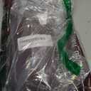 Long Straight Remy Hair Wigs Natural Black Heat Resistant Fiber Hair Full Machine Wig with Bangs Cosplay Party Wig For Fashion Women (24 Inch)