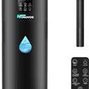 Humidifiers for Large Room Home Bedroom 2000 sq.ft. 17L/4.5Gal Large Humidifier with Extension Tube & 4 Speed Mist,Top Fill Wholehouse Humidifier with 360°Nozzle for Plant Commercial Greenhouse(Black)