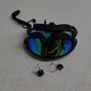 Rantizon Swim Goggles 2 Pack, Wide View Anti Fog&UV Swimming Goggles for Audlt, No Leaking Swim Glasses for Men Women Kids (Large for Adults, Aqua & Birght Rose)