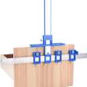 Cabinet Hardware Jig - Cabinet Handle Template with Engraved Rulers & Self-Punching Center, Perfect for Shaker Doors/Drawers