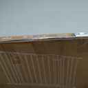 DUMOS 36" Extra Tall Baby Gate for Stairs & Doorways, 30-49" Wide, White
