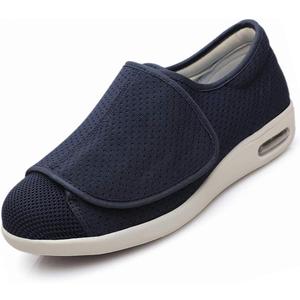 Mei MACLEOD Women's Walking Shoes with Wide Width Lightweight Air Cushion Sneakers Casual Running Jogging Shoes for Diabetic Swollen Feet