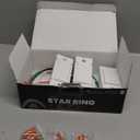 MOES Zigbee 3 Way Light Switch, 3 Gang Smart Wall Switches Single Pole, Require Neutral Wire, Support Remote Control, Compatible with Alexa/Google Assistant, White