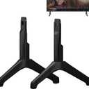 TV Stand for Samsung TV Legs, Only for UN55TU7000BXZA UN55TU700DFXZA UN55TU700DF UN55TU700DFXZA LH55BETHLGFXGO LH55BETHLGFXZC LH55BETHLGFXZA BN96-50856C BN96-50859A, with Non-Slip Pad