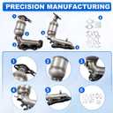 Catalytic Converter for Toyota Sienna 3.5L 2011 2012 2013 2014 2015 2016 2 Set AWD, High Performance Exhaust Manifold (EPA Compliant)