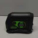 Slime 40088 Tire Inflator, Portable Car Air Compressor, Inflate Right Automatic Shut off, with Digital 99 psi Display, Long Hose and LED Light, 12V, 6 min Inflation