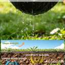 6FT x 300FT 3.2oz Heavy Duty Woven Weed Barrier Fabric