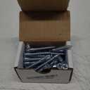 7 mm x 50 mm Highpoint Confirmat Screws, Pozi-Flat Head, Zinc Finish (50)