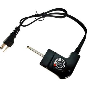 Adjustable Thermostat Probe Cord for Masterbuilt Smokers & Electric Griddles, Electric Skillet, Outdoor/Household Electric Smoker, IFITTING Power Cord with Thermostat Control, 15A/125V