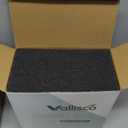 30 Pack Carpet Tile - 12 X 12 Self Adhesive Carpet Floor Tiles Anti-Slip Squares Peel and Stick Floor Tile DIY Installation for Bedroom (Dark Gray)