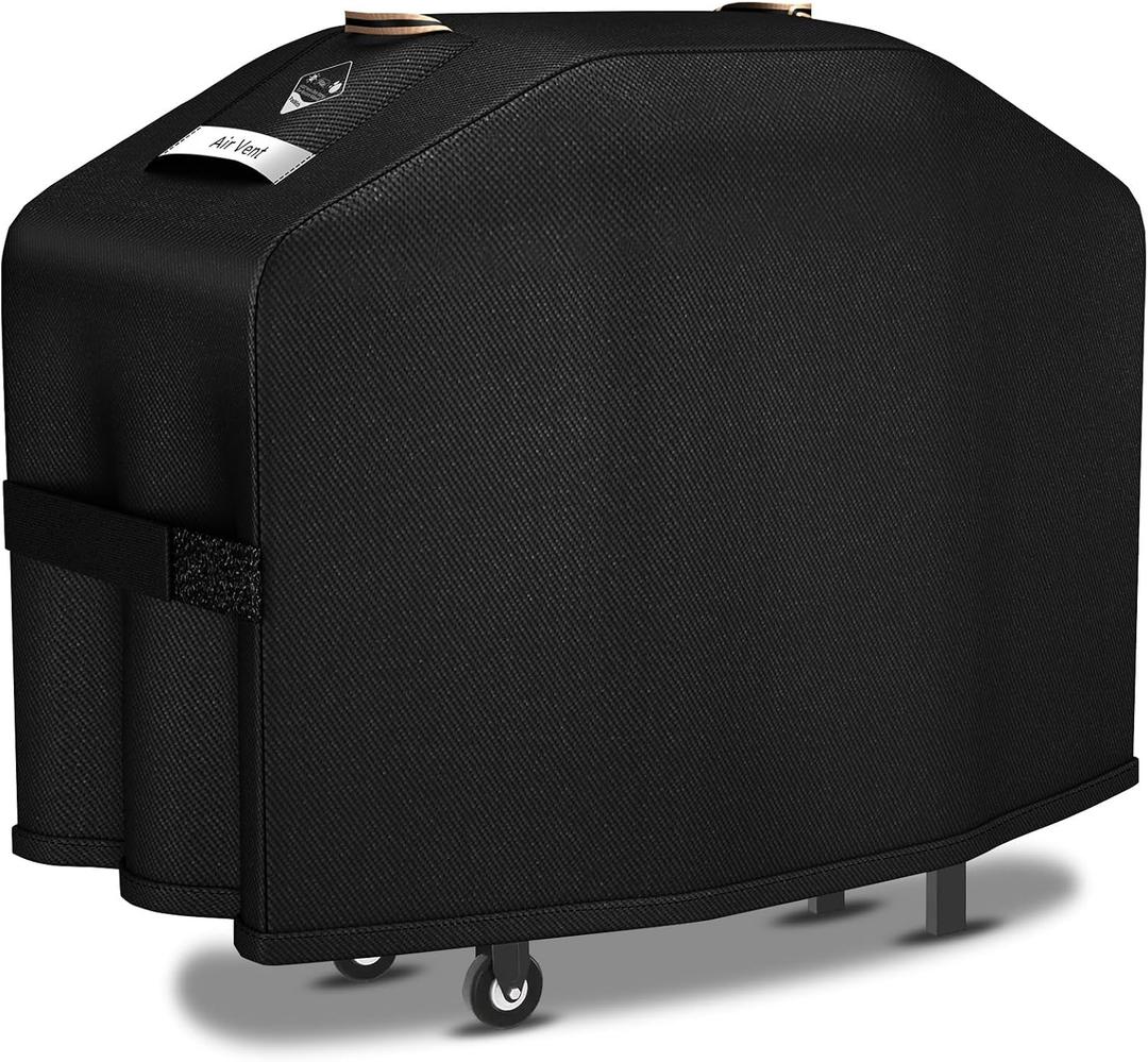 Griddle Cover for Blackstone 28 inch Griddle with Hood 5483[2026 Upgraded 800D Heavy Duty] Waterproof & Durable Flat Top Grill Cover,Windproof Grill Cover for Blackstone 2 Burner Grill with Air Vent