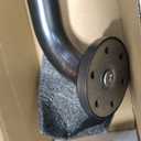 16-inch Textured Grab Bar for Bathtub and Shower, Oil Rubbed Bronze Finish, 1.25-Inch Diameter, Bathroom Toilet Saftey Hand Rail, Wall-Mounted, Great for Towel Holder/Stair Handrail