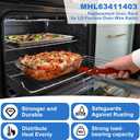 Upgraded MHL63411403 Oven Rack Replacement 24.6x16 Inches for LG Oven, Replaces MHL63531403 MHL63411401 MHL62112101, Compatible with LDG4313ST LTE4815ST LRE3061ST LSE4616ST LRG4113ST Oven Shelf