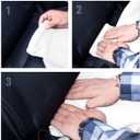 Pehede Car Seat Cover Black and White Chess Pattern Front for Cars, Easy to Install Cover Set, Accessories Auto Trucks Van SUV,2 Packs