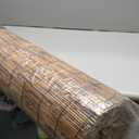 Natural Reed Fencing,4FT X 16.4FT Reed Screen Balcony Reed Fence Bamboo Screen Fencing for Outdoor Backyard PatioBrown