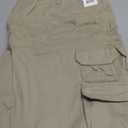 Wrangler Authentics Men's Premium Twill Cargo Short (Bennard), Camel, 42