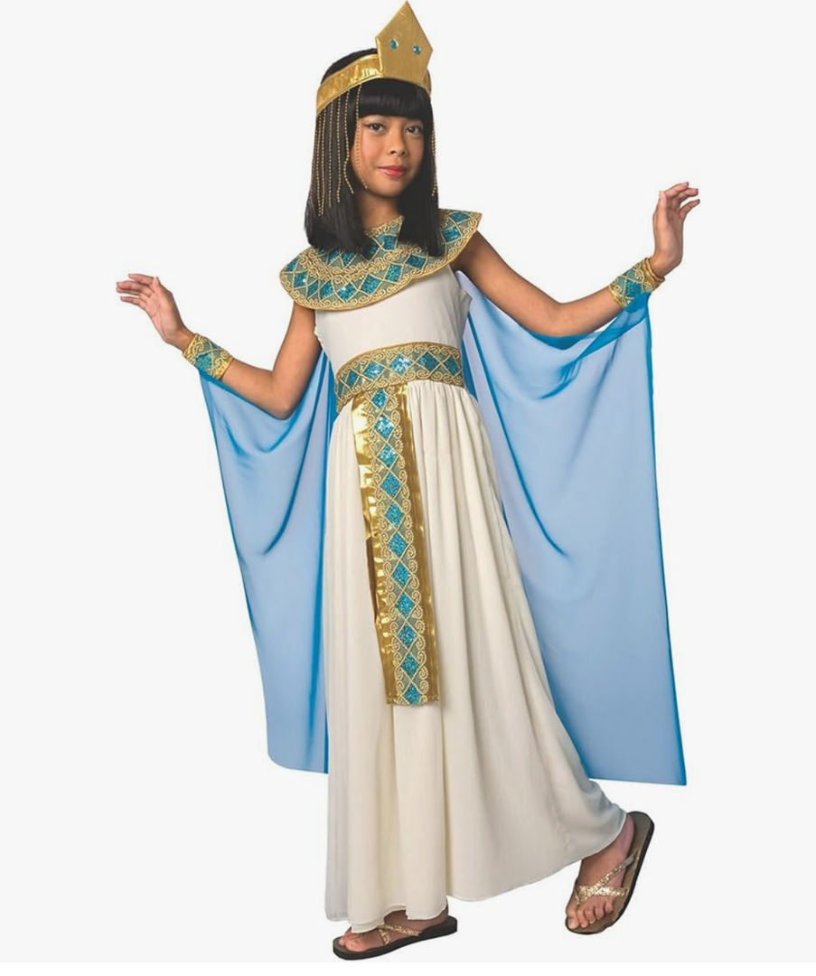 Morph Cleopatra Costume Kids, Egyptian Costume Kids, Cleopatra Outfit for Girls S
