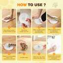 Interactive Dog Toys to Keep Them Busy, Tug of War, Dog Enrichment Toys for Aggressive Chewers, Puppy Teething Toys,Durable Rope & Chew Ball, Indoor Toys Small DogsRainbow (Classic)