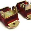 Polyurethane Motor Engine Mounts Bracket for Small & Big Block Chevy SBC BBC 350 -RED/Pair