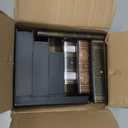 Vintage Wooden Bookends with Drawers Decorative False Book Shelf Organizer for Home, Office, or Library (311)