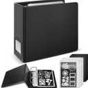 tutata 80 PCS Magnetic Sheets for Dies Storage, Stamp and Die Cut Storage Set, for Die Cutting, DIY Scrapbooking, Card Making, Die Storage Binder