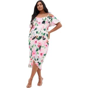 City Chic Women's Plus Size Dress - Love Me Do, Size 14 Plus