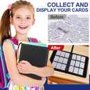 Premium 9-Pocket Card Binder 720 Capacity, Zippered Trading Card Holder for MTG, Sports & Collectible Cards  Acid-Free, Durable & Travel-Friendly Storage (White, 9 Pocket)