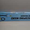 RAYNEL 24FT Telescoping Pressure Washer Extension Wand with Brush Head,Power Washer Extension Wand,Gutter Cleaner Attachment,5 Spray Nozzle Tips,Support Belt and 2 Hose Adapters