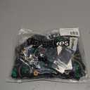 Tipsy Elves Mardi Gras Leggings - Comfortable Non See-Through Mid and High Waisted Stretch Leggings (Black, M)