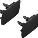 Car Washer Nozzle Cover Headlight Washer Cover Cap Driver & Passenger Side for BMW X5 E70 2007-2012 51657199141 51657199142 Black 1Pair