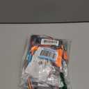 Eagloo Dog Harness for Large Dogs, No Pull Service Vest with Reflective Strips and Control Handle, Adjustable and Comfortable for Walking, No Choke Pet Harness with 2 Metal Rings, Orange, L