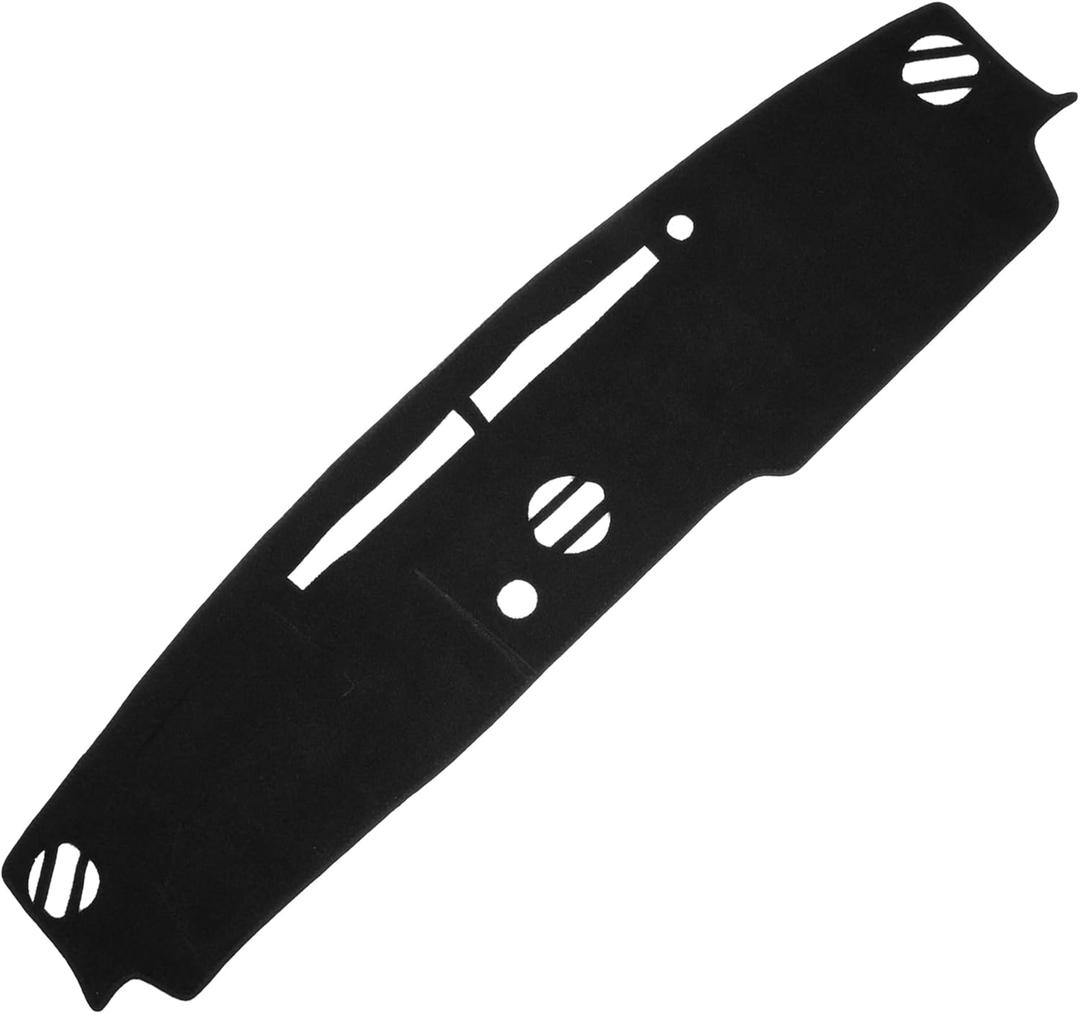 Dash Cover for Toyota Land Cruiser Prado 250 J250 LC250 2024 2025 Dashboard Cover Mat Polyester Dashboard Mat Sunshade Non-Slip Dashboard Protector Anti-Glare& Beat the Heat Black
