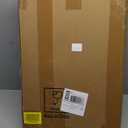 Kerty 2 Pack Shed Window Flush Mount Windows with Tempered Glass for Sheds, Chicken Coops, Garage and Playhouse (Brown, 14" x 21")