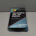 2 Pack Large Ice Packs for Injuries | 11" x 14.5" | Hot & Cold Pack | Reusable Gel Pack, Durable Construction, & Flexible When Frozen