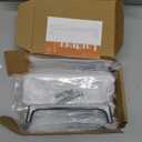 Lardmon 10 Pack Polished Chrome Modern Cabinet Pulls 5 Inch(128mm) Hole Center Timeless Drawer Pulls Vanity Pulls Classic Kitchen Cabinet Handles Hardware for Dresser, 5.4 Inch(138mm) Total Length