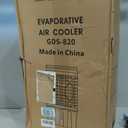 Portable Air Conditioners, 3000 CFM Swamp Cooler, Evaporative Air Cooler with 6.87 Gal Water Tank, 3 Speeds & 4 Modes, 120° Oscillation, 15H Timer Air Cooler for Home, Kitchen, Bedroom, 12.59 x 16.53 x 31.88 inches