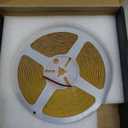 BENLUN 12V COB LED Under Cabinet Strip Lighting Kit 32.8ft, 4000K Natural White Cuttable LED Tape Lights 8W/M CRI 93 320LEDs/M with Dimmer and Power Supply for Kitchen Bookcase Shelf Display