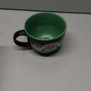 Silver Buffalo FRIENDS Central Perk Black Ceramic Mug Oversized for Coffee, Soup, 24 Ounces
