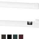 Touch 'n Hold Smooth - Dual Door Closer System - Heavy Duty - for (Medium and Heavy Weight) Storm, Screen, & Security Doors - New Doors or Replacement for Previous Units (White)